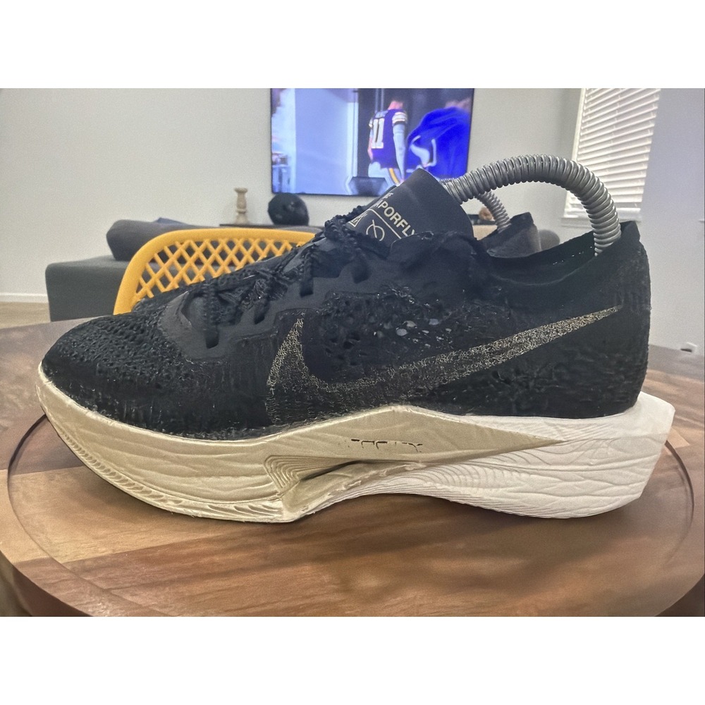 Size 8.5 Nike Zoomx Vaporfly 3 Women’s Road Running Shoes DV4130-002 Black Gold